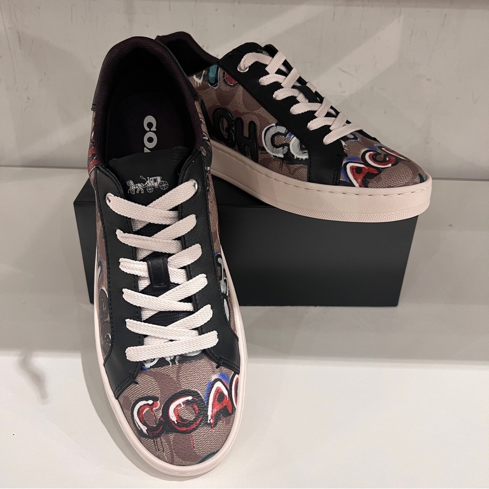 Coach X Mint + Serf Clip Low Top Sneaker In Signature Canvas cl947 - Picture 5 of 7